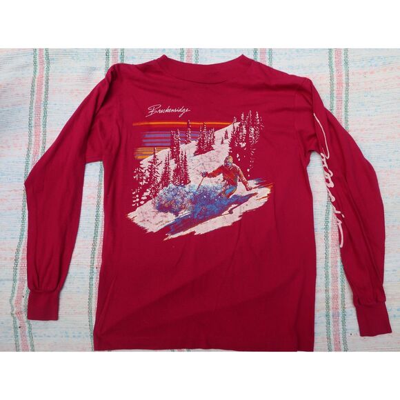 vintage 1983 Breckenridge long sleeve graphic tee - Picture 2 of 7